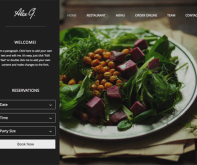 site web restaurants