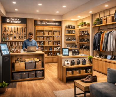 Moins de m² surface retail optimisees